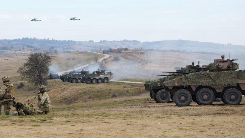 Militari din 10 state NATO, la exerciţiul Dacian Fall 2025