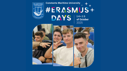 Universitatea Maritimă din Constanța celebrează ErasmusDays 2025