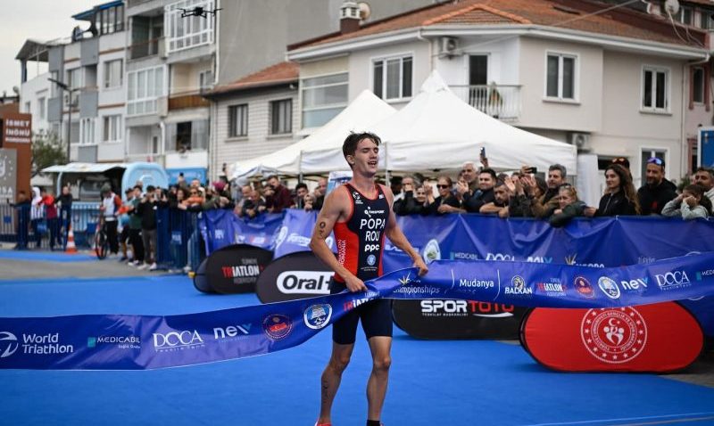 Atletul Carol Popa s-a întors de la CM de Triatlon 2025