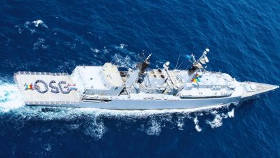 Fregata „Regina Maria”, final de misiune NATO în Marea Mediterană