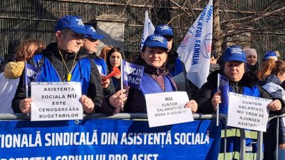 Sindicaliștii DGASPC protestează, miercuri, în Capitală. Angajații din Constanța și Tulcea NU participă