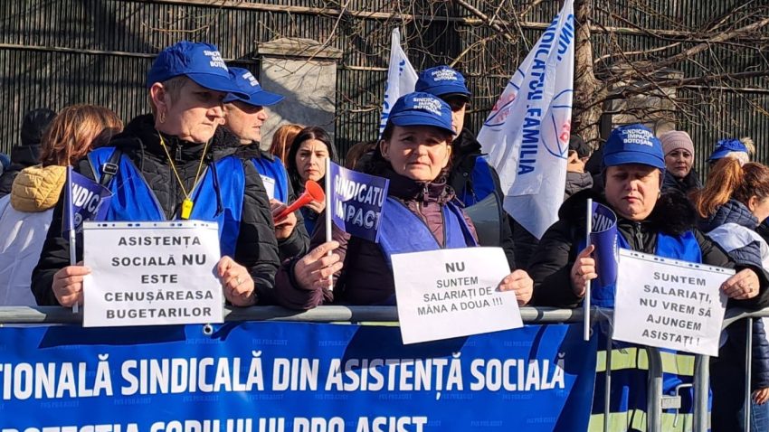 Sindicaliștii DGASPC protestează, miercuri, în Capitală. Angajații din Constanța și Tulcea NU participă