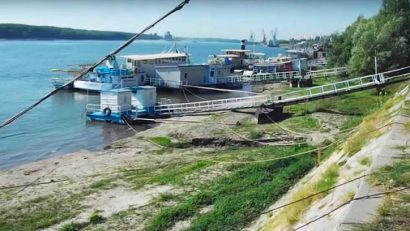 INHG: Debitul Dunării la intrarea în ţară, în scădere până la 2.200 mc/s