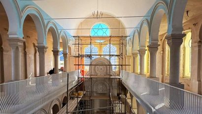 FOTO | Sinagoga Mare, simbol arhitectural și spiritual al Constanței, revine la viață