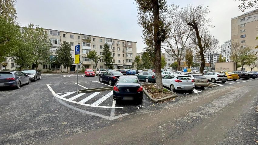 CONSTANȚA: Parcare cu 73 de locuri în cartierul Tomis Nord