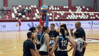 Voleibalistele de la CSM Constanța au pierdut meciul cu Rapid
