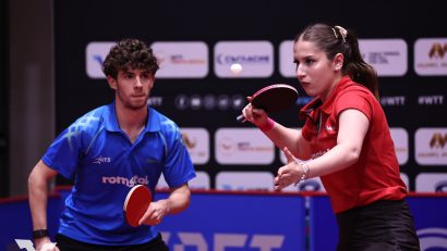 Bronz pentru Bianca Mei-Roșu și Robert Istrate, la U19 dublu mixt, la WTT Youth Contender Szombathely