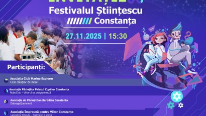 AUDIO | Festivalul Științescu a avut loc la Biblioteca Județeană „I.N. Roman” Constanța
