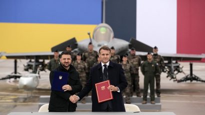 Preşedinţii Franței și Ucrainei au semnat un acord „istoric” în domeniul armamentului