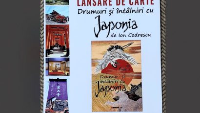 CONSTANȚA: Lansare de carte – Ion Codrescu – Drumuri și întâlniri cu Japonia