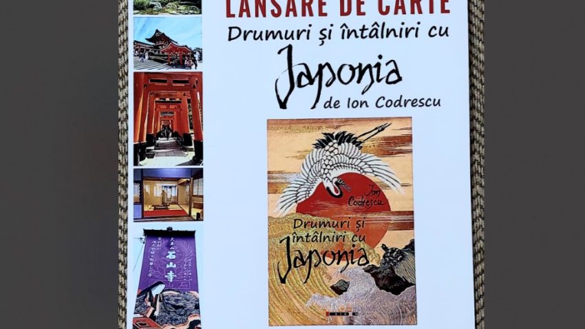 CONSTANȚA: Lansare de carte – Ion Codrescu – Drumuri și întâlniri cu Japonia