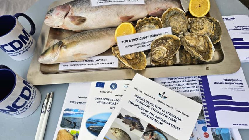 Produsele INCDM Grigore Antipa, prezente la Târgul Pescăresc Voie Bună și Pește Românesc