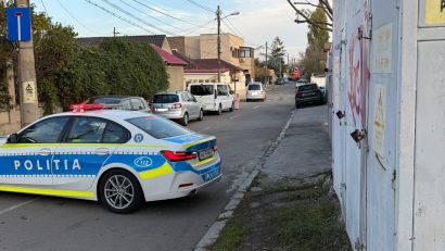 Oficial de la IPJ Constanța. Cum s-a produs accidentul din această dimineață, în urma căruia o mașină a intrat într-o țeavă de gaze