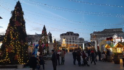 PIAȚA OVIDIU: S-a deschis Târgul de Crăciun