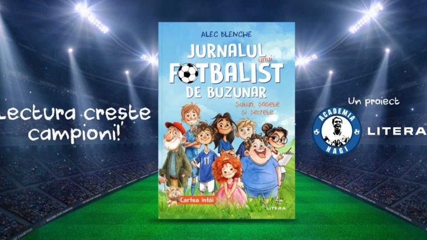 O nouă serie de cărți pentru copiii care vor să practice fotbalul