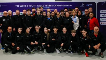 Tenis de masă: România găzduiește, în premieră, Campionatul Mondial de Juniori 2025 