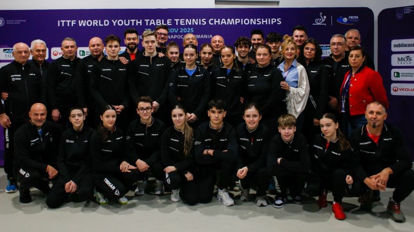 Tenis de masă: România găzduiește, în premieră, Campionatul Mondial de Juniori 2025 