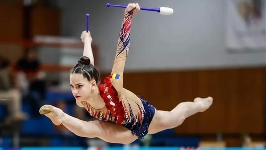 Amalia Lică a fost desemnată sportiva anului la gimnastică ritmică