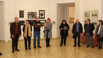 TULCEA: Expoziția „VULTURU 25”, cinci ani de creație inspirați de Delta Dunării, vernisată la Muzeul de Artă