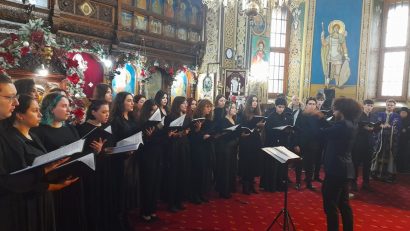 VIDEO | Biserica „Sf. Gheorghe” din Constanța a găzduit concertul „Marea taină”, susținut de Corul Universității București