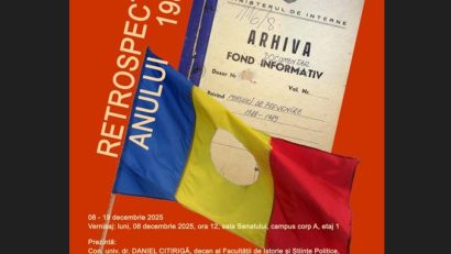 CONSTANȚA: Expoziție documentară dedicată marcării a 36 de ani de la căderea regimului comunist din România, la Universitatea Ovidius