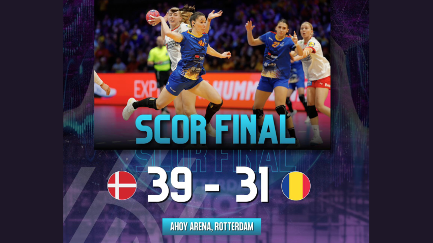 România, învinsă de Danemarca, la Campionatul Mondial de handbal feminin