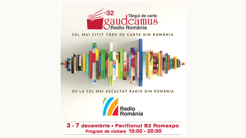 Târgul de Carte GAUDEAMUS Radio România: Peste 600 de evenimente editoriale, în perioada 3-7 decembrie