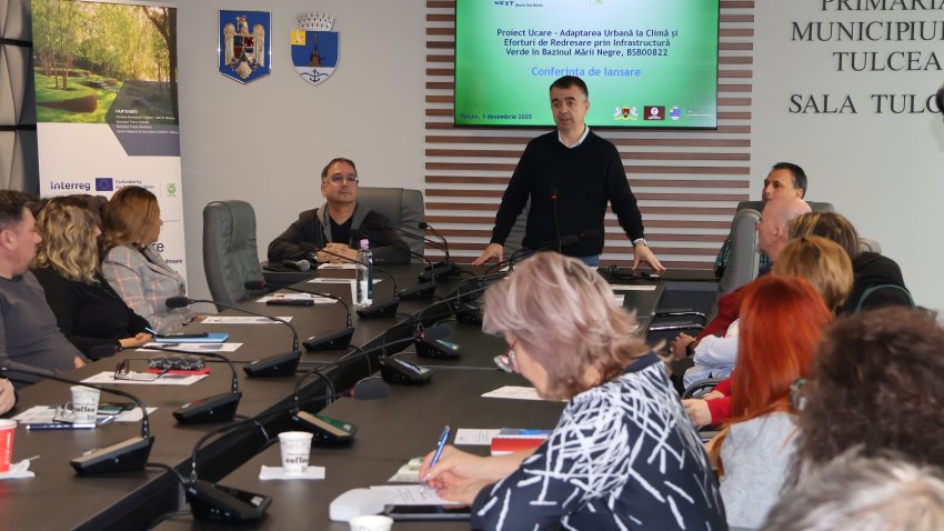 TULCEA: UCare – Lansare de proiect privind infrastructura verde din municipiu