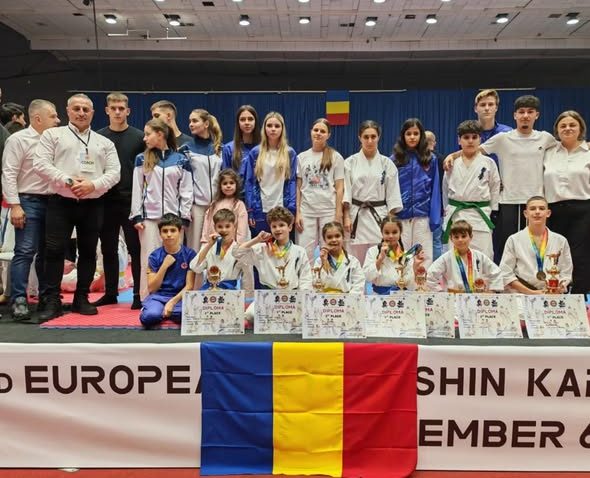 Medalii pentru CS Oyama Constanța la Cupa Europeană de Karate Kyokushin