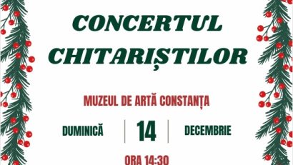 Concertul Chitariștilor are loc la Muzeul de Artă Constanța
