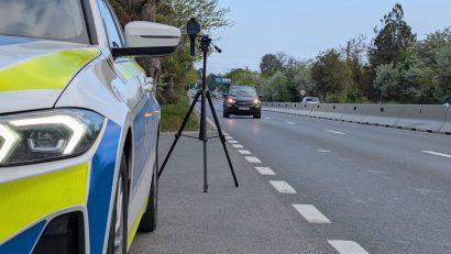 CONSTANȚA, TULCEA: Acțiune pentru depistarea vitezomanilor, soldată cu 9 permise suspendate