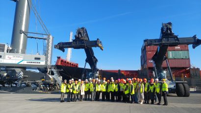 Două macarale portuare mobile vor reduce timpii de manipulare și de așteptare în fluxurile de marfă, în portul Constanța Sud-Agigea