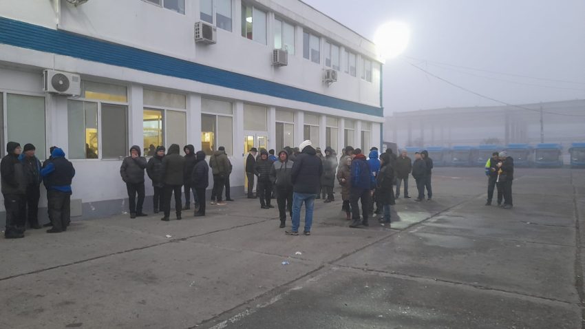 AUDIO | Transportul public din Constanța, paralizat de protestul angajaților CT BUS