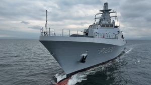 Noua corvetă „Contraamiral August Roman” – 261 va sosi în portul militar Constanța