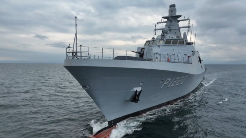Noua corvetă „Contraamiral August Roman” – 261 va sosi în portul militar Constanța