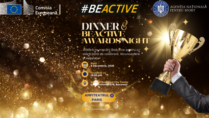 Agenţia Naţională pentru Sport a organizat Gala #BeActive