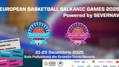 Baschetul balcanic juvenil își dă întâlnire în România