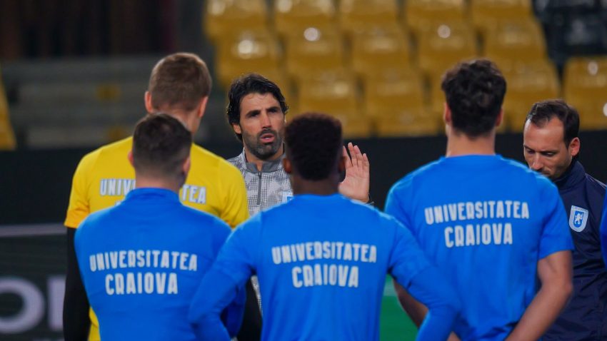 Universitatea Craiova evoluează joi în Conference League