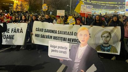 Mii de oameni în stradă, în cea de-a cincea zi de proteste pentru independența justiției