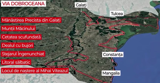 Dobrogea va avea din 2027, propriul drum tematic – Via Dobrogeana, un traseu turistic și educațional de 850 de kilometri