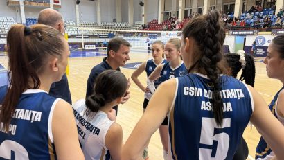 Voleibalistele de la CSM Constanţa au jucat ultimul meci al anului