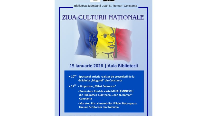 Ziua Culturii Naționale, sărbătorită la Biblioteca Județeană Constanța