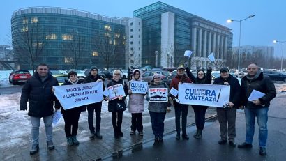 Continuă protestele angajaților din instituțiile de cultură. Constanța este alături de manifestanți