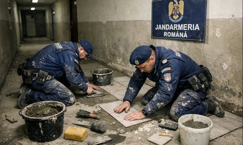Răspunsul Grupării de Jandarmi Mobilă Constanța la criticile privind programul excesiv și „Haina militară devenită salopetă de șantier”
