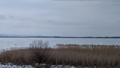 Din cauza gheții, navigația este îngreunată în perimetrul Rezervației Biosferei Delta Dunării