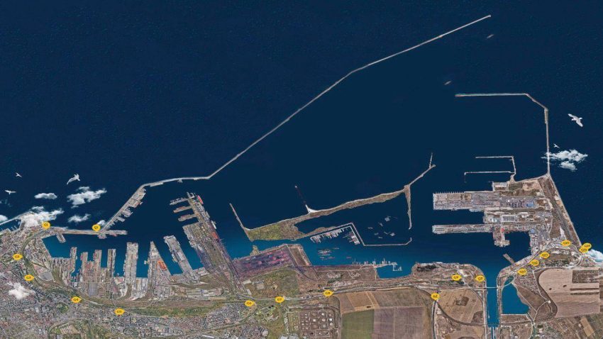 În Portul Constanța a început modernizarea și extinderea infrastructurii de apă și canalizare