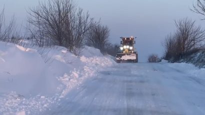 CONSTANȚA: Peste 40 de mașini și utilaje au acționat pe drumurile din județ