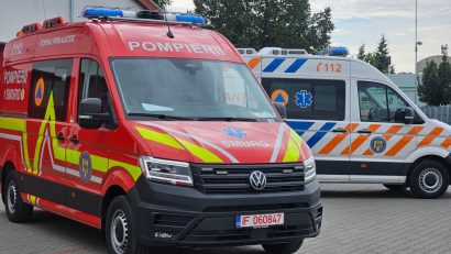 1.200 de ambulanțe noi vor intra în dotarea DSU până pe 31 august