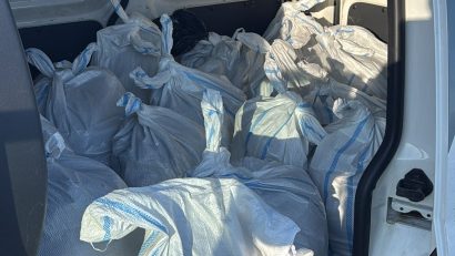 Aproape 400 de kg de pește, descoperite de polițiștii tulceni