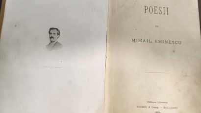 De Ziua Culturii Naționale răsfoim împreună singura carte de poezii publicată în timpul vieții poetului Mihai Eminescu